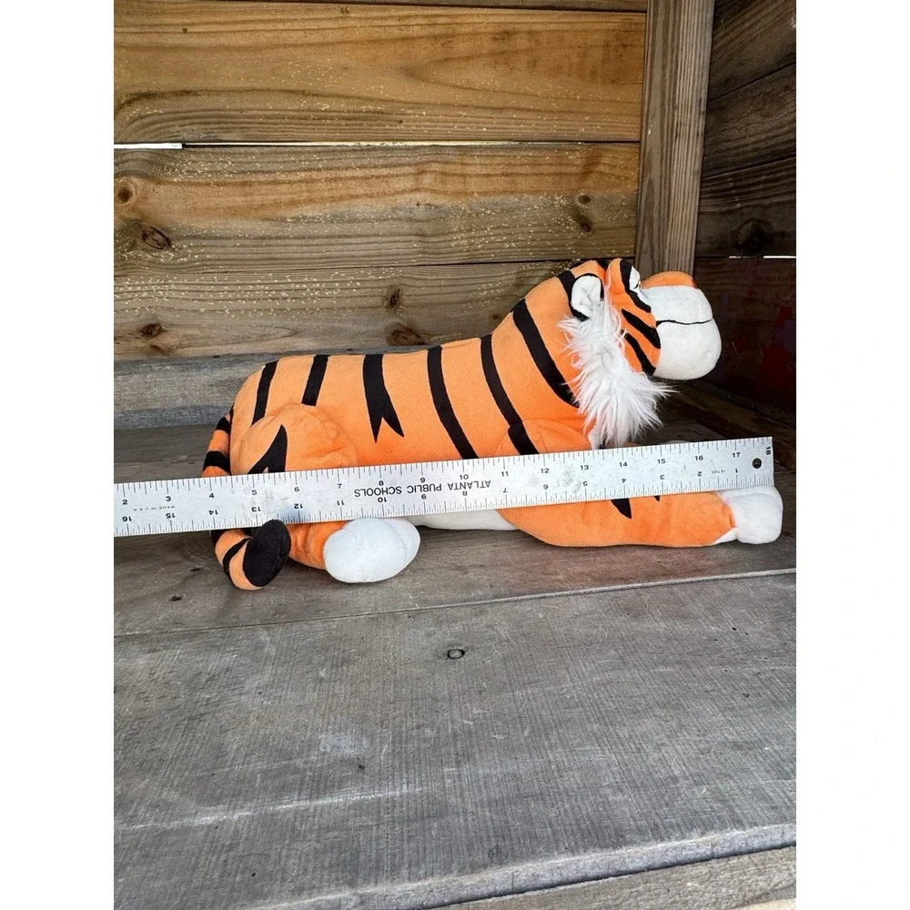 Disney Store‎ Aladdin Jasmine's Tiger RAJAH Laying Down Plush Stuffed Animal 14